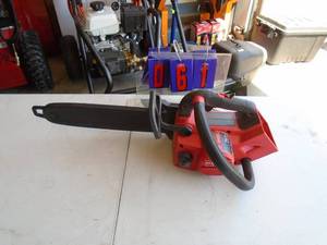 Milwaukee M18 cordless chainsaw. Lighlty used. Tool only. As shown.
