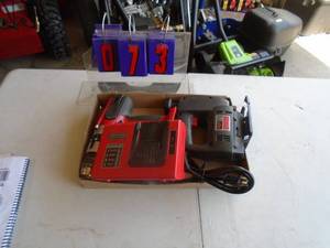 Flat with Craftsman drill, charger & jig saw. As shown.