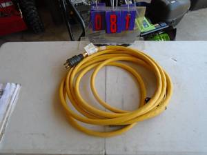25 generator cord. As shown.