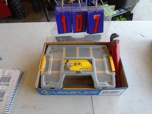 Stanley oranizer. As shown.