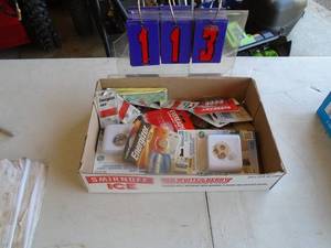 Flat of batteries. As shown.