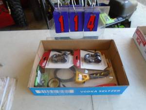 Flat of tools. As shown.