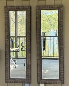 Pair of Decorative Wall Mirrors