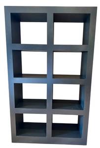 Crate & Barrel Shadow Box Tower Bookcase