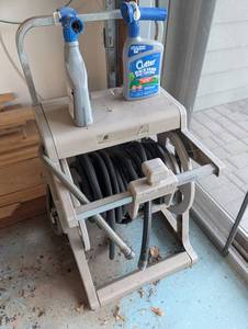 Slide-Trak Hose Reel Station Backyard bug Control NOT included