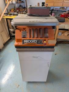 RIDGID EB44241 And Drum Belt Sander - Used, Taiwan Made, SN X062656209