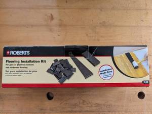 Roberts Flooring Installation Kit - For Glue or Glueless Laminate & Hardwood Flooring