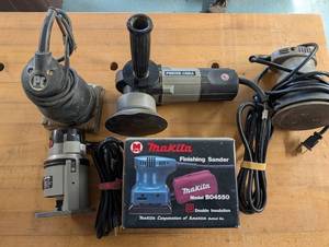 Porter-Cable 3101 Laminate Trimmer Base (Type 2) & Makita BO4550 Finishing Sander