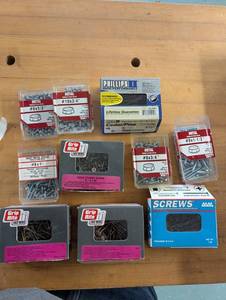 Grip Rite Metal Screws Assortment - 8x12, 8x34, 10x34 (100 pcsbox)