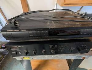 HarmanKardon TU9400 AMFM Stereo Tuner & PM645 Vxi Integrated Amplifier