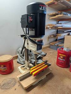 Jet Equipment & Tools 12 HP 115V Bench Top Mortise Machine