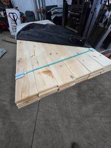 1 x 8 x 8 Ponderosa Pine #3 or better Tongue & Groove Reversible WP4 NG - 240 Linear FeetEnd Matched