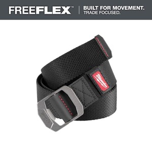 Milwaukee Large FREEFLEX Nylon Webbing 1.5 Belt - 38 waist