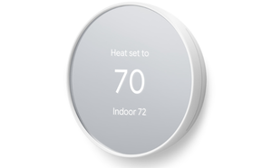 Google Nest Thermostat - Smart Programmable Wi-Fi Thermostat - Snow