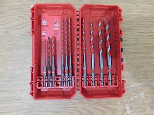 Milwaukee SHOCKWAVE Carbide Hammer Drill Bit Set. (10-Piece)