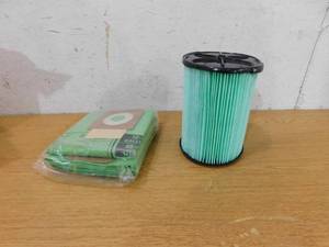 RIDGID Genuine OSHA Compatible Kit with HEPA Material Filter, Cyclonic Dust Bags for Select 12-16 Gal RIDGID Vacuums VF6500