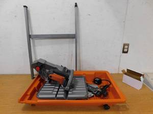 RIDGID 9-Amp 7 in. Blade Corded Wet Tile Saw with Stand