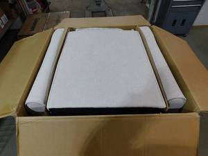 Uixe Beige Linen Button Tufted Design Accent Arm Chair - 1 Chair