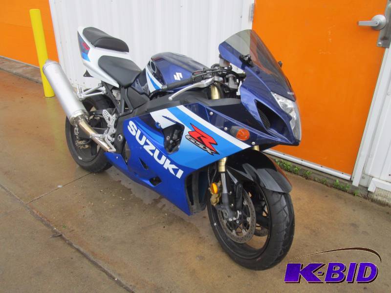 2005 Suzuki GSXR600K Motorcycle