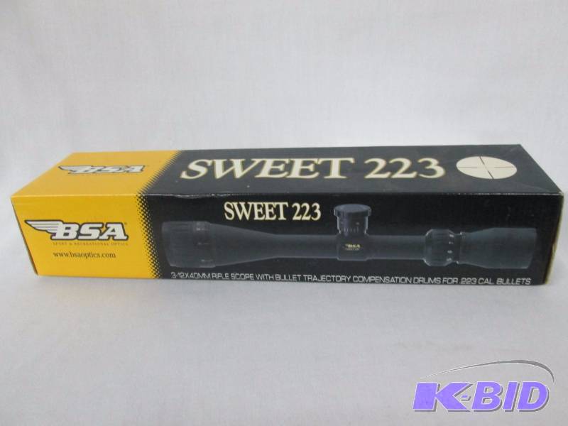 Sweet 223 Hunting Rifle Scope with Adjustable Objectives