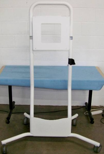 Large Rolling TV  Monitor Stand on Lockable Casters