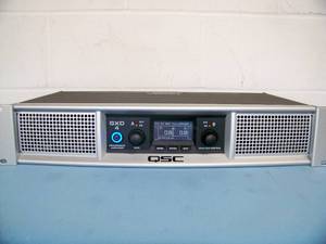 QSC GXD4 2-Channel Power Amplifier (400W x 2 at 8 ohms) - in Original Box