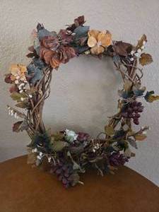 Fall Season grapevine wreath