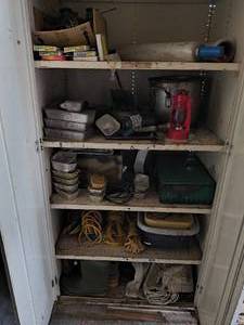WHOLE CABINET WITH CONTENTS