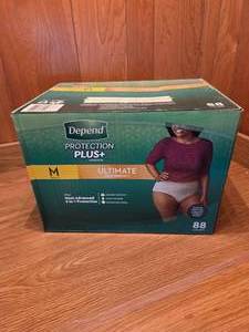 NEW IN BOX - Depend Protection Plus Underwear