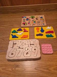 VINTAGE Childrens Beginner Puzzles