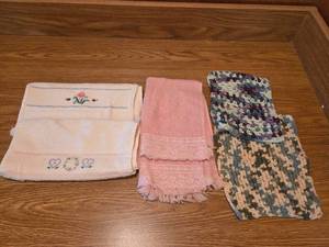 VINTAGE variety of towels - Set of 6