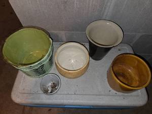 ceramic flower pots