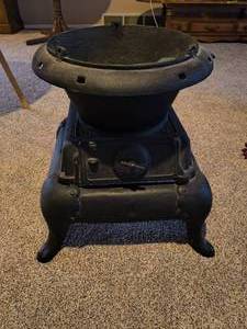 Vintage pot belly stove