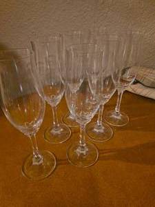 Vintage wine glasses