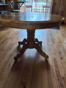 Solid Wooden Dining Room Table