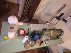 Vintage Floor Model Sewing Machine