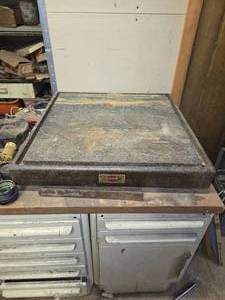 Granite inspection slab
