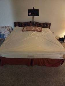 King size sleep number bed