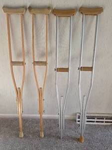 2 Sets of crutches