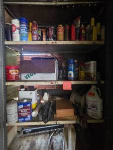 WHOLE CABINET of industrial supplies