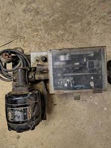 BODINE ELECTRIC COMPANY Motor with mechanical device
