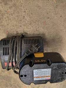 RYOBI battery charger with battery