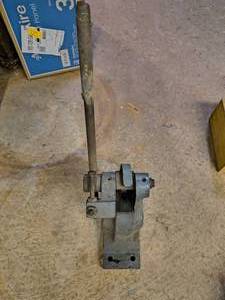 VINTAGE manual punch press