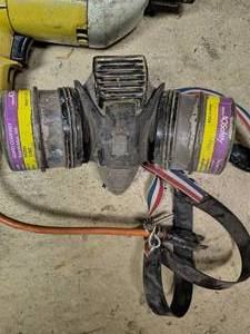 Power Tool And Half Face Respirator
