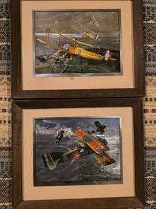 Vintage Berkey DE Havilland War Planes