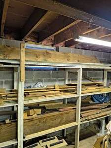 WHOLE SECTION of Wood Pieces