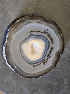 Agate Stone Coaster - 4 78