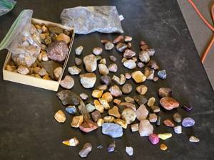 Mixed Collection of Rocks and Minerals