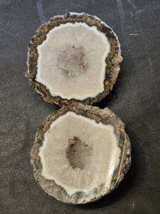 Geode Rock with Crystal Interior