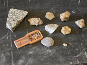 Collection of Various Rocks and Minerals